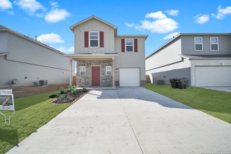 New construction Single-Family house 8707 Caracara Crst, San Antonio, TX 78223 null- photo 0