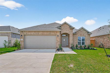 New construction Single-Family house 21923 Oia Island Dr, Hockley, TX 77447 - image