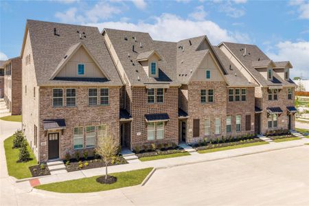 New construction Townhouse house 3524 Thistlewood Drive, Plano, TX 75074 Watercolor- photo 0