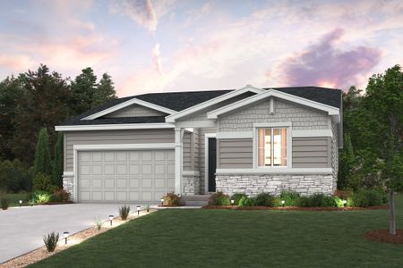 New construction Single-Family house 4303 Kingsbarns Dr, Elizabeth, CO 80107 plan Livingston - image
