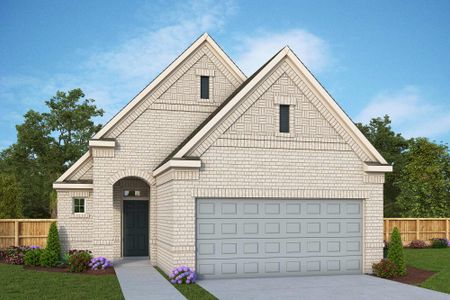 New construction Single-Family house 27206 Scarlet Paint Brush Dr, Hockley, TX 77447 plan The Stonewood - image