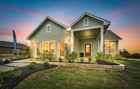 New construction Single-Family house 140 Olympic Park Dr, Kyle, TX 78640 Freestone- photo 0