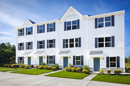 New construction Single-Family house 3225 Dannelly Towns Aly, Charlotte, NC 28208 plan Spencer - image