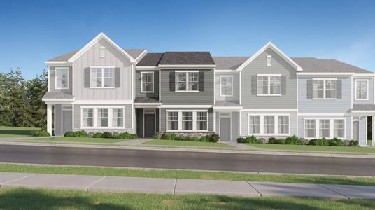 New construction Multi-Family house 1838 Aspen River, Apex, NC 27502 Sutton- photo 0