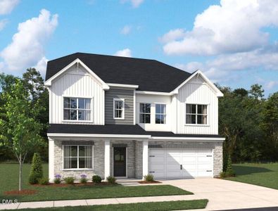 New construction Single-Family house 433 Contempo Dr, Unit 3, Rolesville, NC 27571 - image
