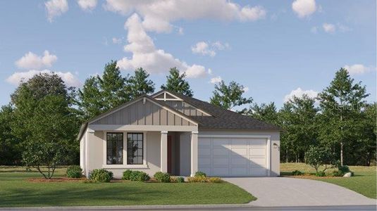 New construction Single-Family house 18334 Serene Lake Loop, Lutz, FL 33548 Aspen- photo 0