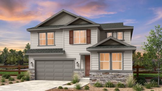 New construction Single-Family house 3947 Breakcamp Court, Castle Rock, CO 80108 - photo 0