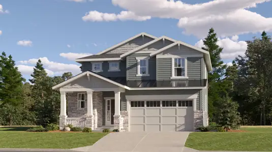 New construction Single-Family house 24742 E Baltic Pl, Aurora, CO 80018 plan Tabor - image