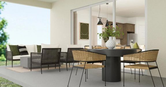 New construction Single-Family house 3393 E Aglio Ave, San Tan Valley, AZ 85143 plan Juniper Plan 4584 - image