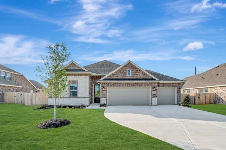 New construction Single-Family house 12106 Upper Meadows Ave, Mont Belvieu, TX 77535 plan Warren - image