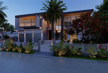 New construction Single-Family house 2600 Ne 24Th St, Lighthouse Point, FL 33064 - image