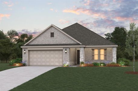 New construction Single-Family house 432 Breeds Hill Rd, Little Elm, TX 75068 Brooks- photo 0