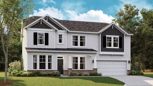 New construction Single-Family house 263 Steeple Rdg, Cameron, NC 28326 plan Dogwood - image