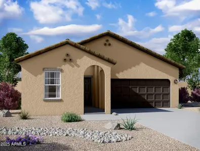 New construction Single-Family house 24246 W Hidalgo Ave, Buckeye, AZ 85326 Moonbeam- photo 0 0