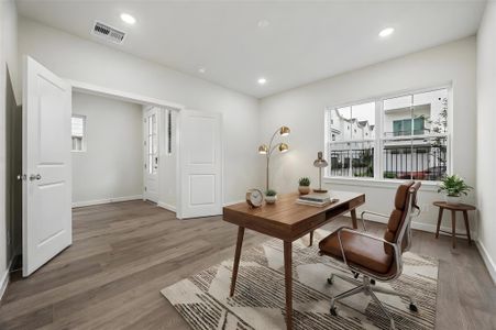 New construction Townhouse house 6330 Paddington Bend Dr, Houston, TX 77008 - image 2