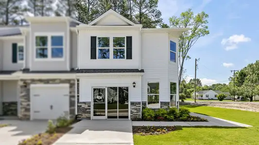 New construction Townhouse house 7430 Bourbon Briar Dr, Raleigh, NC 27604 plan Carson - image