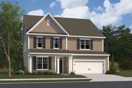 New construction Single-Family house 1415 Sparkling Lake Dr, Apex, NC 27523 Beech- photo 1 1