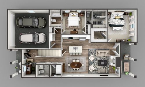 New construction Single-Family house 100 Maple View Dr, Unit 101, Carrollton, GA 30117 plan The Willow - image 6