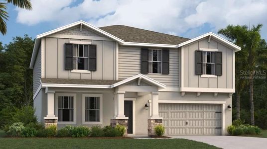 New construction Single-Family house 1619 Loxley Trl, Kissimmee, FL 34746 plan Providence - image