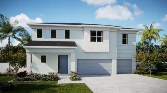 New construction Single-Family house 19128 Wood Stork Wy, Loxahatchee, FL 33470 - photo 0