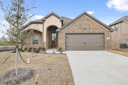 New construction Single-Family house 1013 Verde Creek Court, Crowley, TX 76036 The Carnation- photo 0