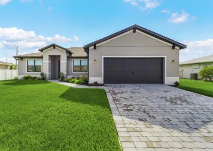 New construction Single-Family house 3603 Chiquita Blvd S, Cape Coral, FL 33914 plan Lido Key - image