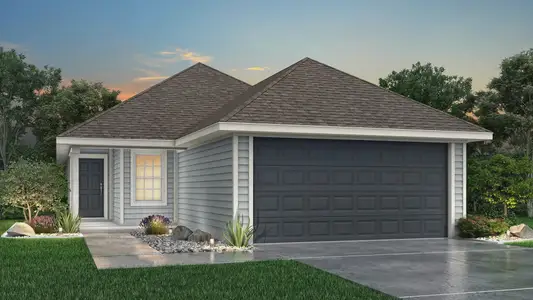 New construction Single-Family house 14918 Homing Mdw, San Antonio, TX 78253 plan The Sweetwater - image