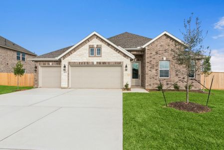 New construction Single-Family house 12119 Willow Way Ave, Mont Belvieu, TX 77535 plan Warren - image
