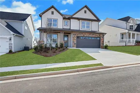 New construction Single-Family house 155 Coffee Ln, Hoschton, GA 30548 plan Davidson - image