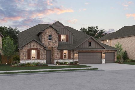 New construction Single-Family house 742 Rustic Ridge Dr, Lavon, TX 75166 Munich- photo 0