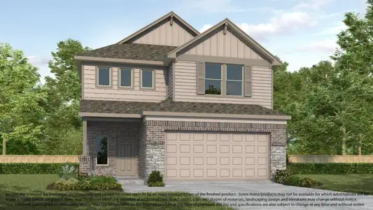 New construction Single-Family house 18554 Athena Flower Dr, Fresno, TX 77545 plan 146 - image