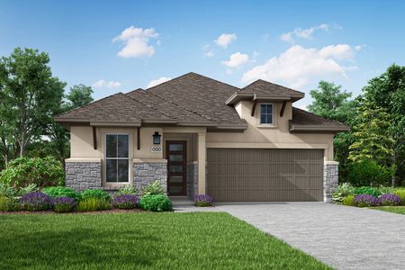 New construction Single-Family house 408 Lariat Lp, Liberty Hill, TX 78642 Aspen- photo 0