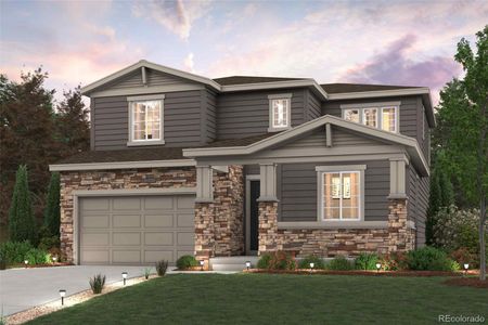 New construction Single-Family house 1421 Brookfield Place, Erie, CO 80026 Camellia- photo 0