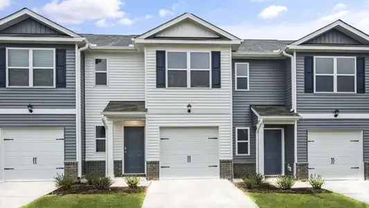 New construction Townhouse house 169 Holton St, Smithfield, NC 27577 plan Pearson - image