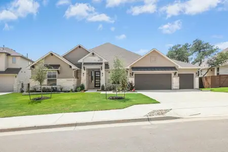 New construction Single-Family house 3620 Emerald Lake Path, Georgetown, TX 78628 plan Chesapeake - image