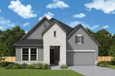 New construction Single-Family house 429 Spanish Clover Trl, San Marcos, TX 78666 plan The Ancrum - image