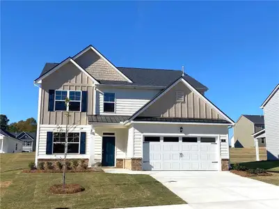New construction Single-Family house 85 Defilippe Dr, Statham, GA 30666 plan Elle - image