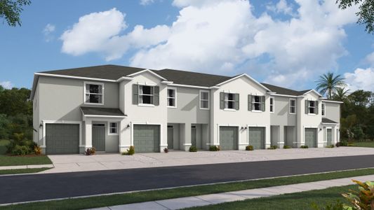 New construction Townhouse house 1501 Hammer Place, Largo, FL 33770 - photo 0