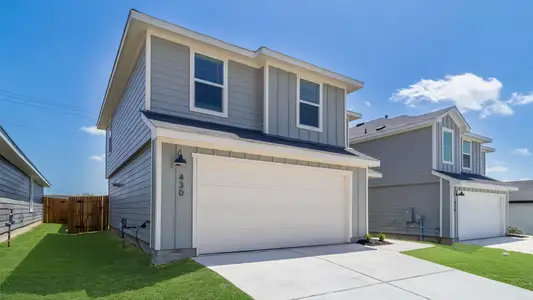 New construction Single-Family house 181 Bull Lake Cir, Buda, TX 78610 plan The Davis - image