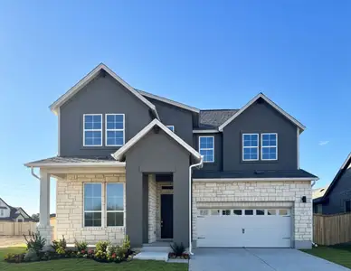 New construction Single-Family house 287 San Saba Dr, Buda, TX 78610 plan Frisco - image