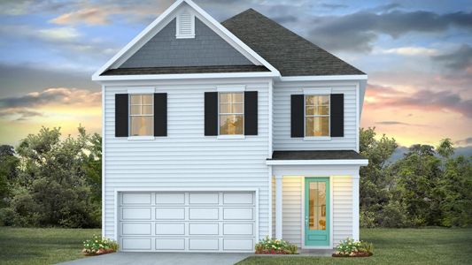 New construction Single-Family house 208 Surfside Landing Blvd, Hubert, NC 28539 plan WOODSTOCK - image