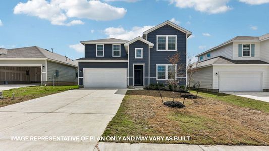 New construction Single-Family house 12117 Silverston Tree Bnd, Mustang Ridge, TX 78610 - image