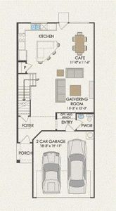 Pulte Homes, Duncan floor plan