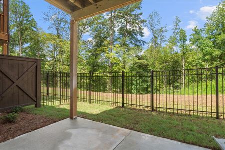 New construction Townhouse house 5693 Broad River Vw, Unit 443, Peachtree Corners, GA 30092 plan The Ellington - image