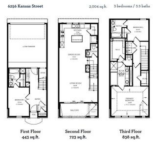 New construction Townhouse house 6256 Kansas St, Houston, TX 77007 - image