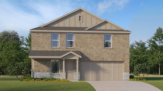 New construction Single-Family house 2802 Milam Wy, Sherman, TX 75092 plan Littleton - image