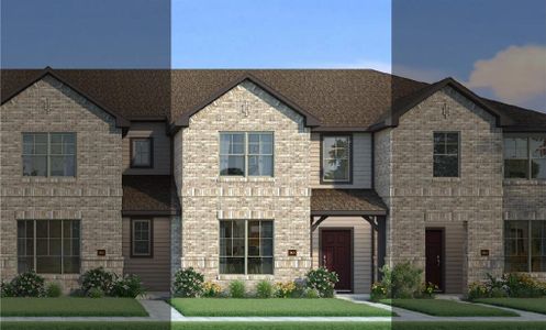 New construction Townhouse house 243 Territory, Unit 16, Fort Worth, TX 76120 null- photo 0