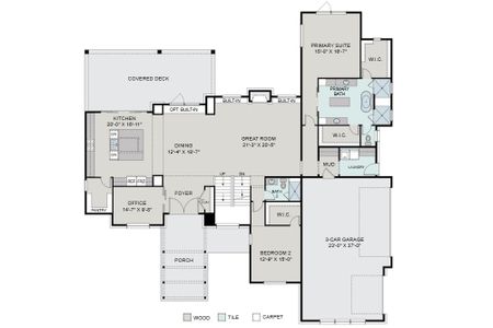 New construction Single-Family house 4888 Lions Paw St, Castle Rock, CO 80104 plan Walnut - image 2