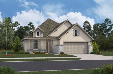 New construction Single-Family house 5197 Pinder Wy, Schertz, TX 78124 plan Comal - image