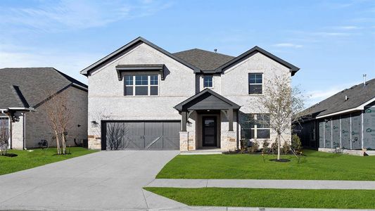 New construction Single-Family house 9317 Derry Ln, Aubrey, TX 76227 plan Hemlock II - image